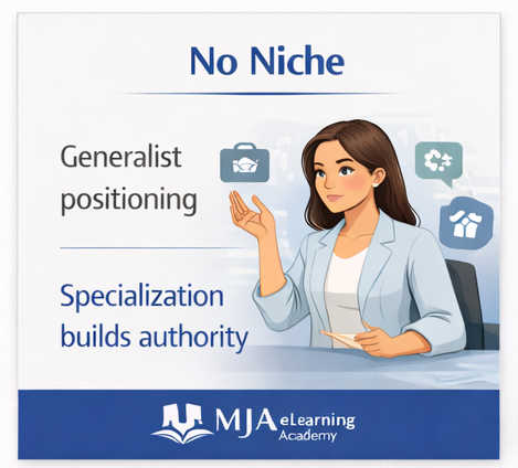 No Niche: Why Generalist Positioning Is Quietly Weakening Your Authority